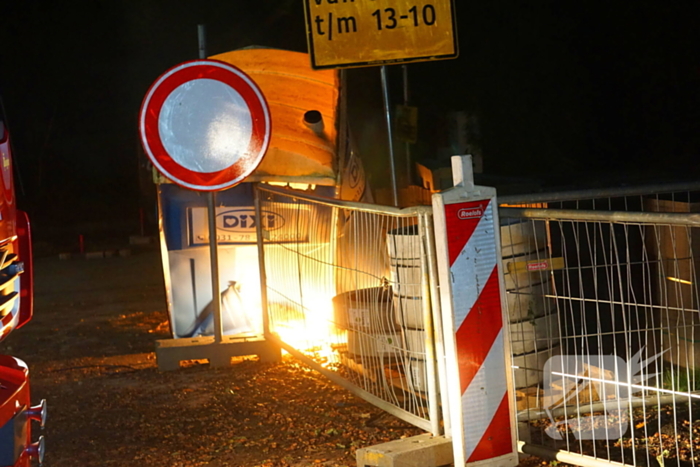 Vermoedelijke brandstichting bij toilet