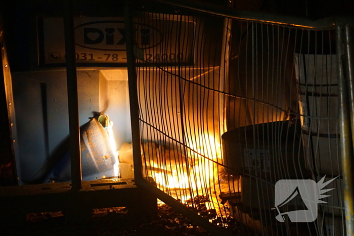 Vermoedelijke brandstichting bij toilet
