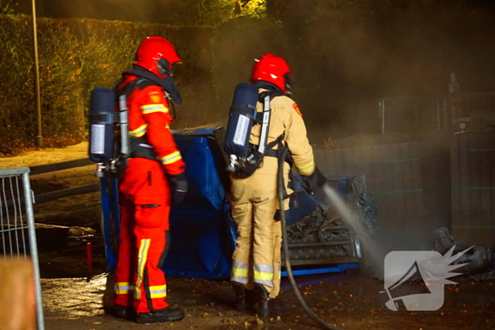 Vermoedelijke brandstichting bij toilet