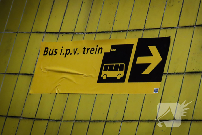 Spoorwerkzaamheden leiden tot busvervoer