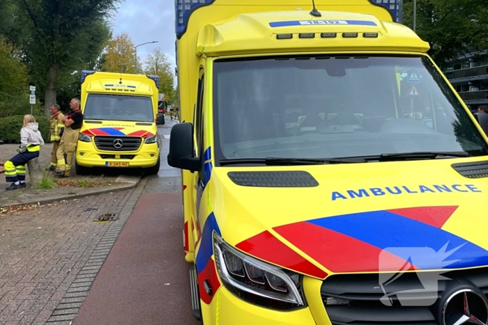 Brand op vierde etage van flatgebouw