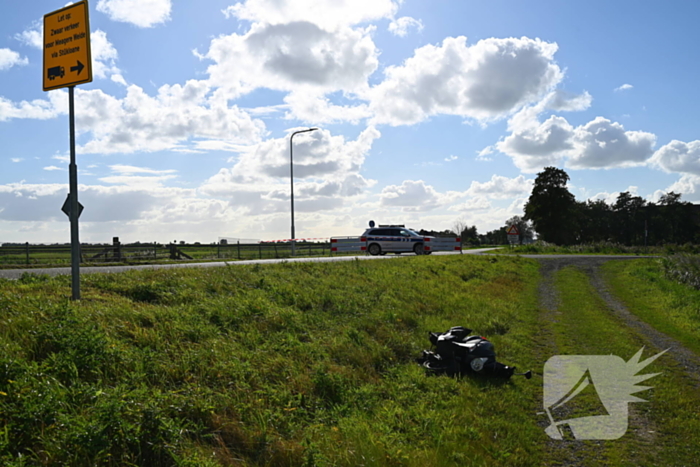 Scooterrijder gewond bij aanrijding