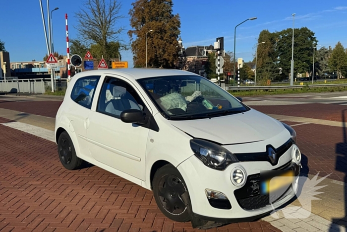 zware aanrijding op kruising