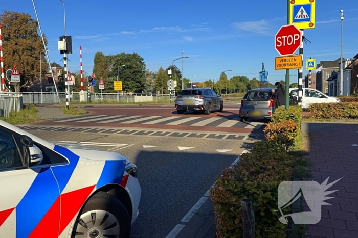 zware aanrijding op kruising