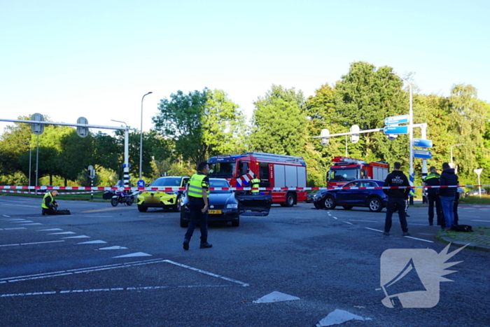 Gewonden na ongeval met beknelling