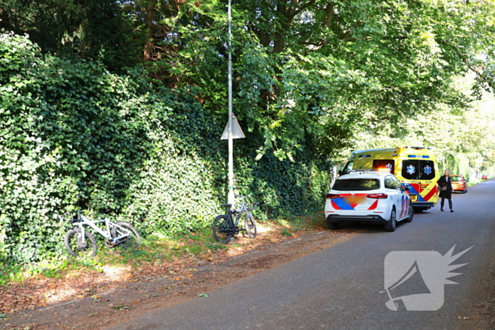 Fietser komt ten val bij ongeval