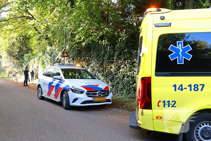 Fietser komt ten val bij ongeval