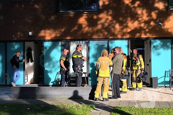 Woningbrand leidt tot ziekenhuisopname