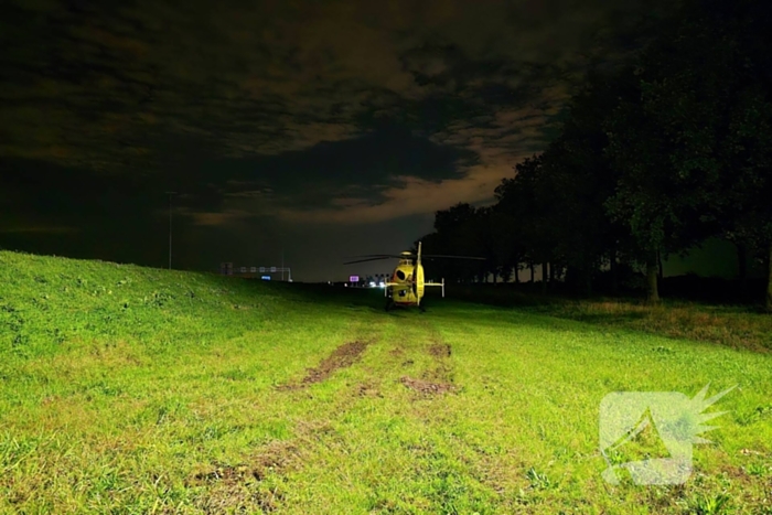 Traumahelikopter opgeroepen na steekpartij