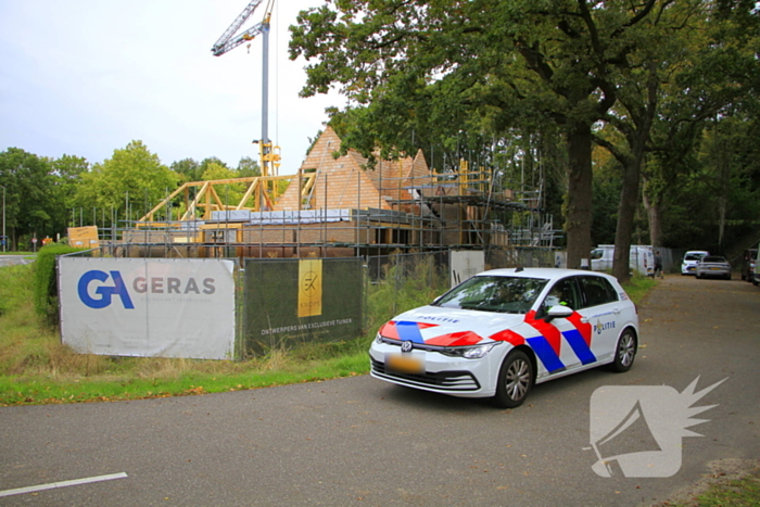 Persoon gewond bij ongeval tijdens bouwwerkzaamheden