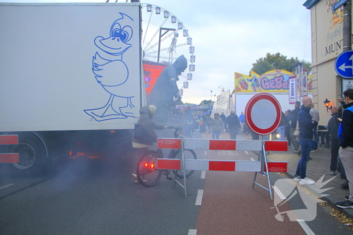 Jaarlijkse oefening hulpdiensten op kermis weer succes