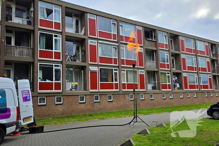 Affakkelen leidt tot inzet brandweer