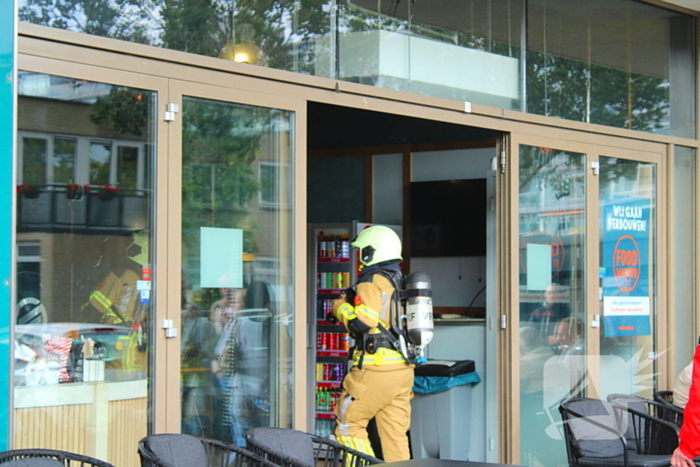Cafetaria opnieuw getroffen door brand