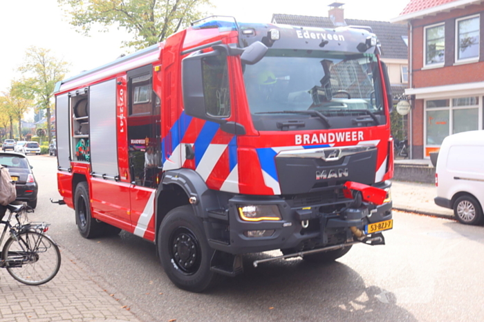 Brandlucht veroorzaakt door gloeilamp