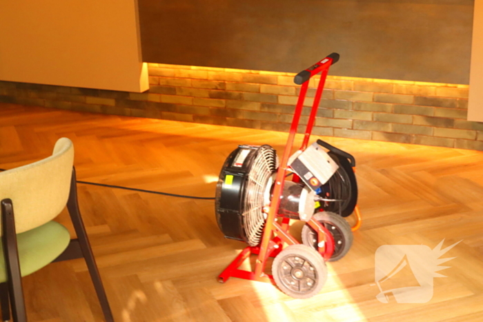 Brandlucht veroorzaakt door gloeilamp