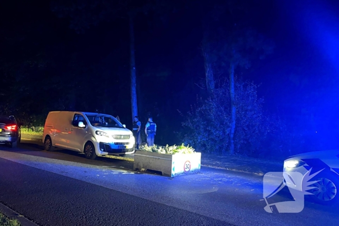 Ongeval tussen bestelbus en fatbike