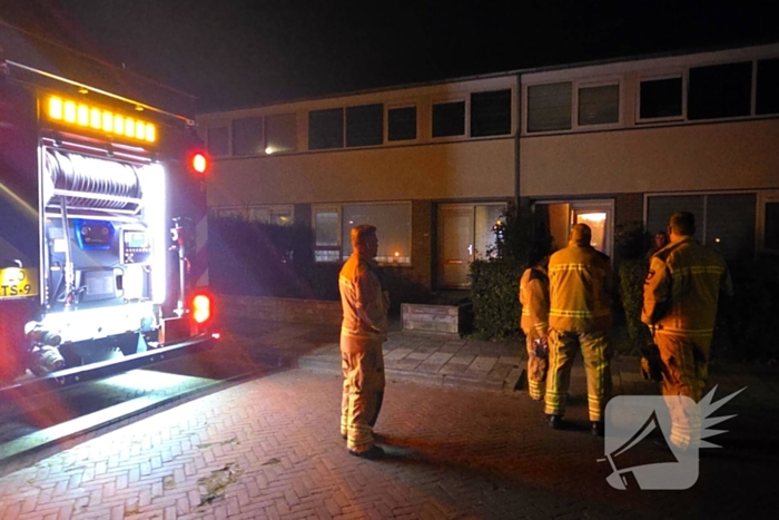Vreemde geur leidt tot brandweerinzet