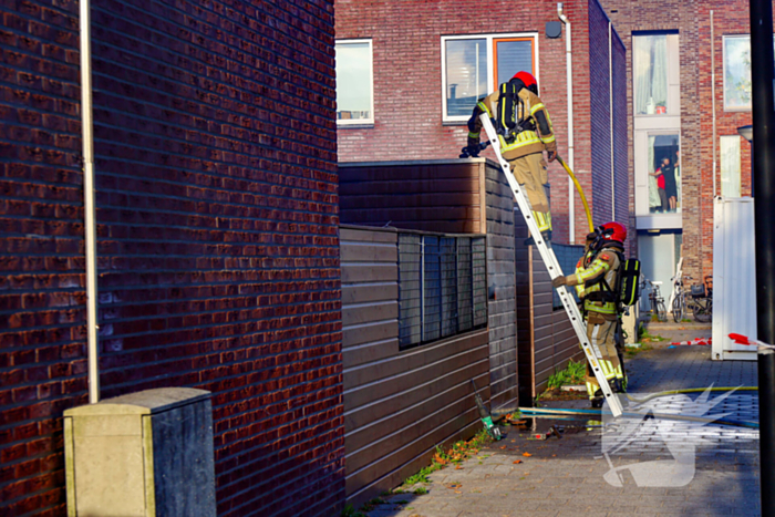 Brand in tuinschuur vereist ingrijpen brandweer