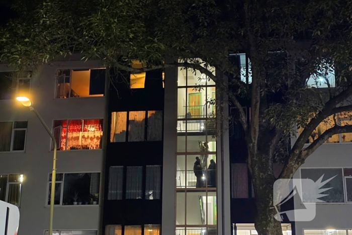 Brand in kelder van flatgebouw