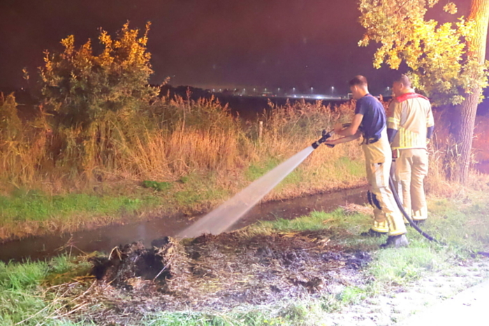 Buitenbrand geblust na melding