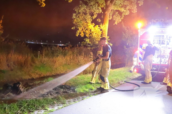 Buitenbrand geblust na melding
