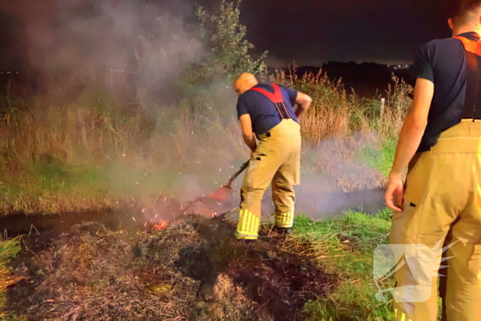 Buitenbrand geblust na melding