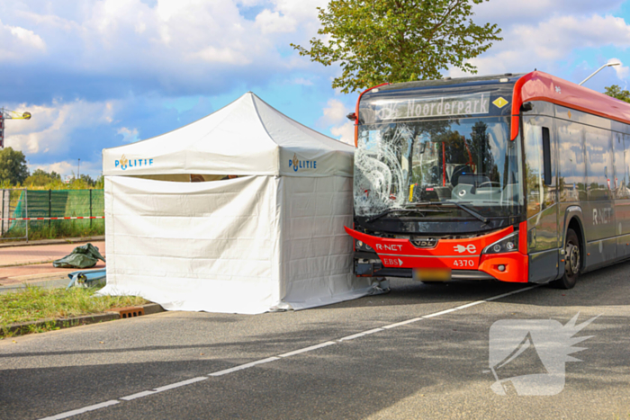 Fatale aanrijding met stadsbus