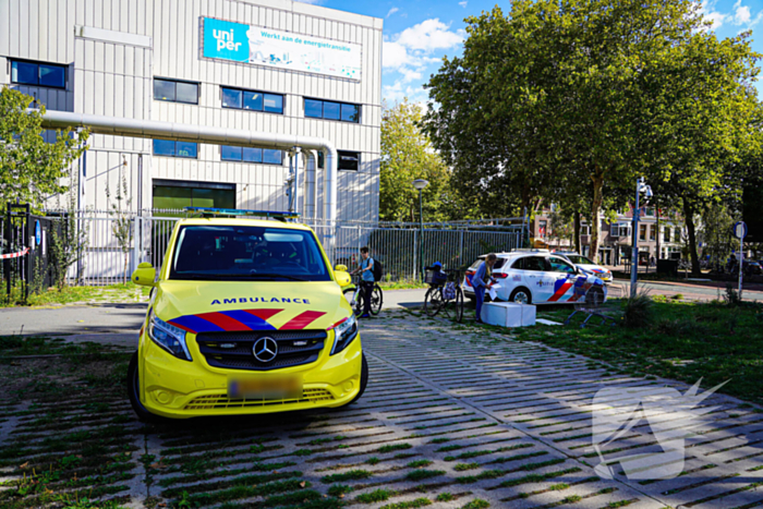 Explosieven team onderzoekt pakket