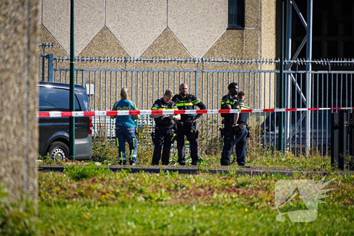 Explosieven team onderzoekt pakket