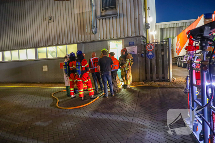 Industriebrand in silo onder controle