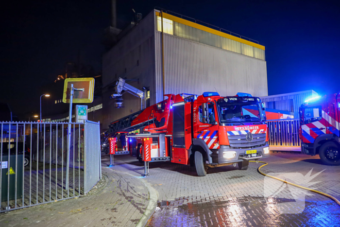 Industriebrand in silo onder controle