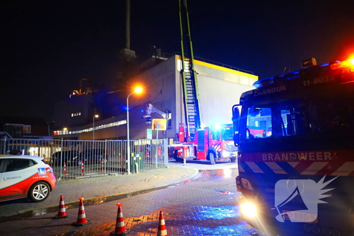 Industriebrand in silo onder controle