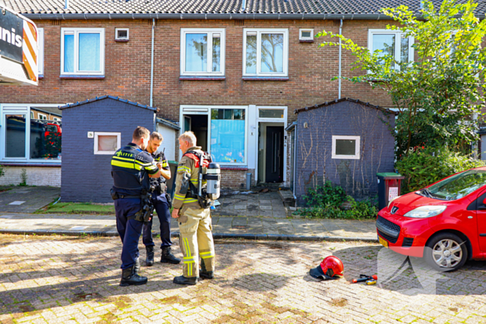 Woningbrand snel geblust, geen gewonden
