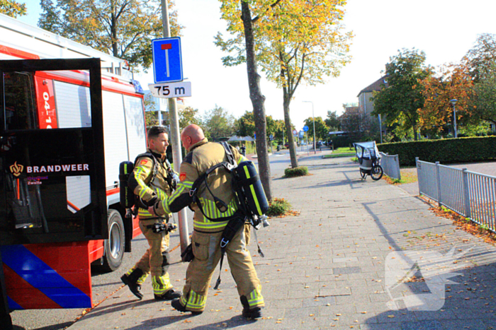 Brandweer ingezet bij basisschool