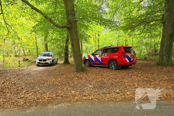 Brand in bosgebied snel geblust