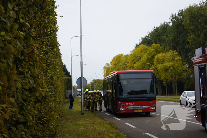 Spoedinzet voor mogelijke busbrand
