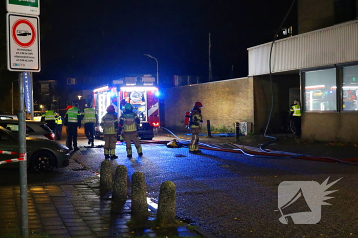 Appartement brandt volledig uit