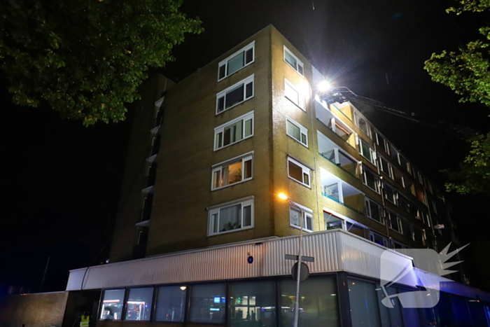 Appartement brandt volledig uit