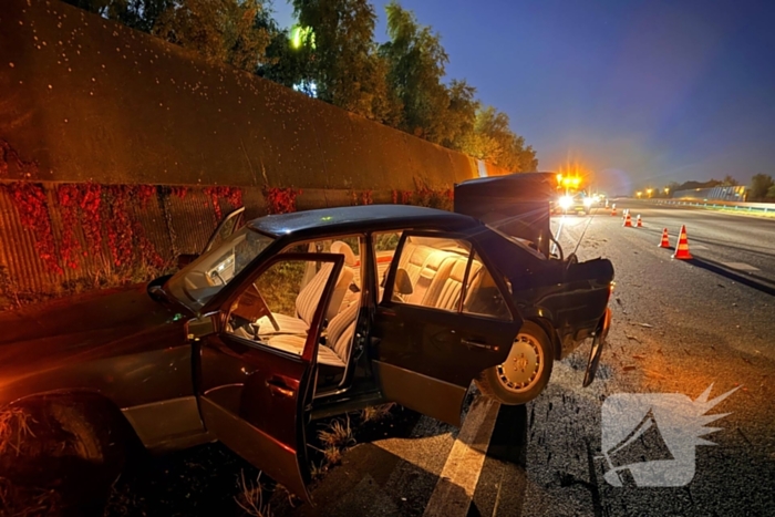 Kopstaartaanrijding leidt tot aanhouding en gewonde