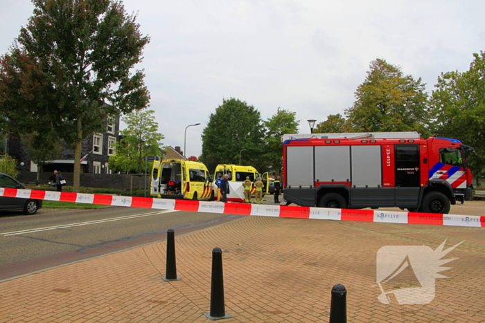 Ernstig ongeval met gewonde en inzet ambulance