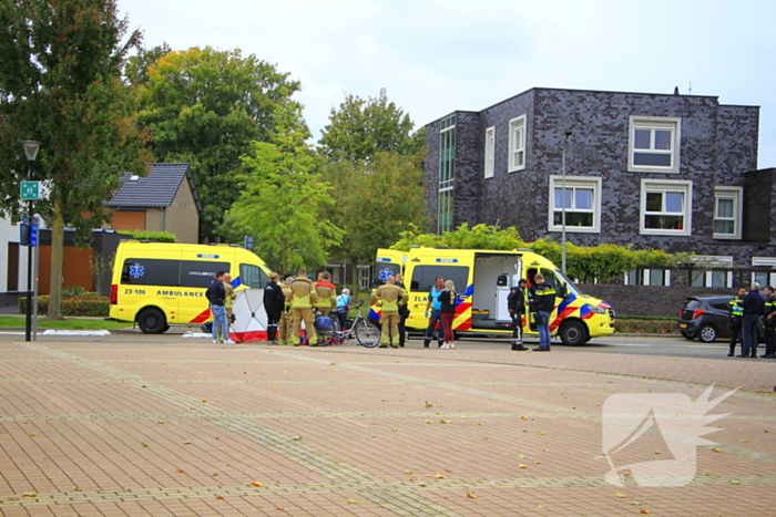 Ernstig ongeval met gewonde en inzet ambulance