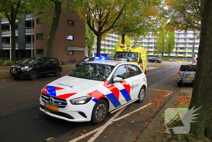 Zoektocht naar beschadigd bestelbus