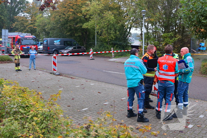 Ongeval met gevaarlijke stoffen bij zwembad