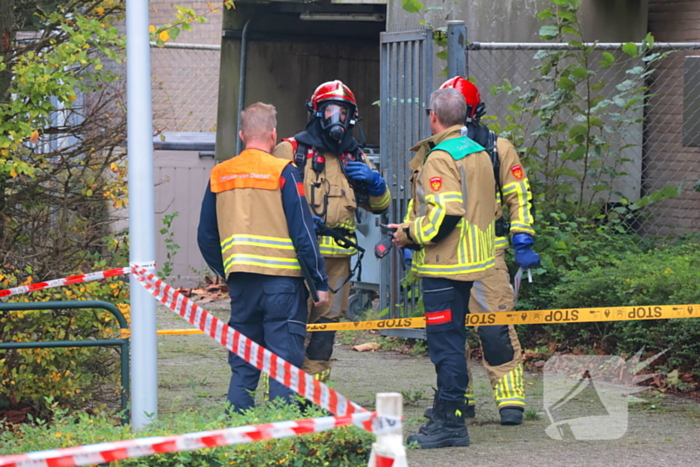 Ongeval met gevaarlijke stoffen bij zwembad