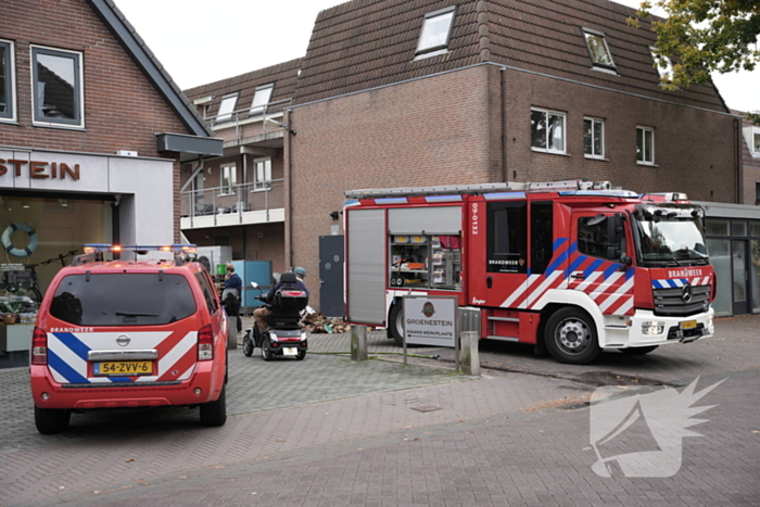 Brand in winkel leidt tot ontruiming