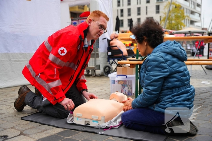 Veiligheidsmarkt trekt belangstellenden