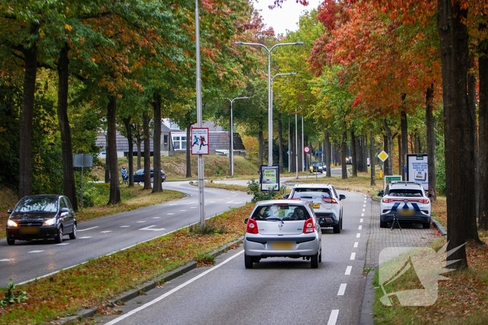 Politie houdt verkeerscontrole