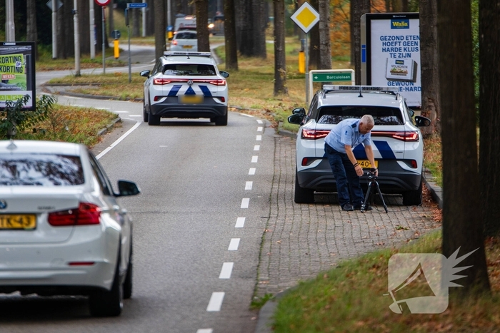 Politie houdt verkeerscontrole