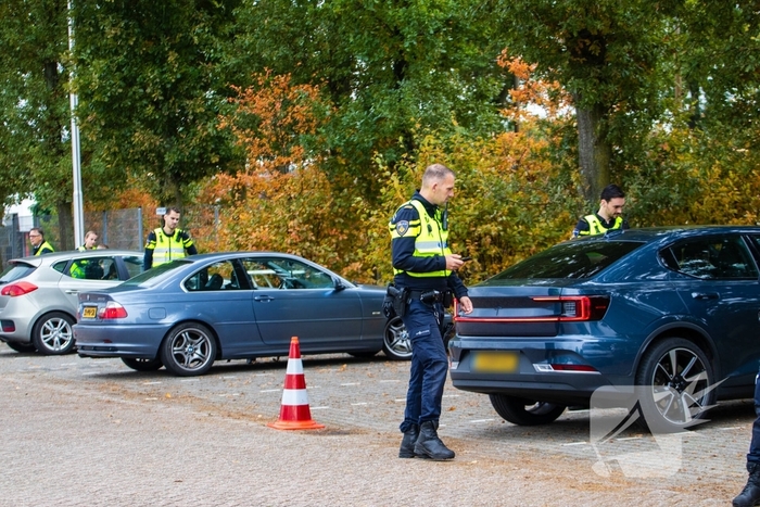 Politie houdt verkeerscontrole