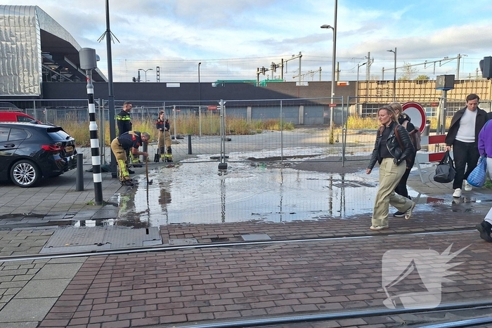 Waterlekkage veroorzaakt overlast bij kantoorpand